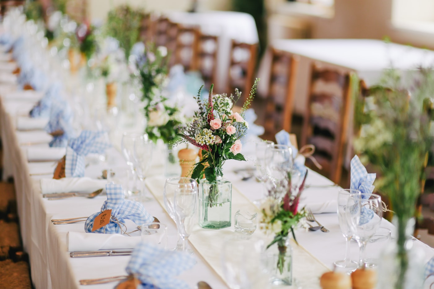 Wedding floral arrangement